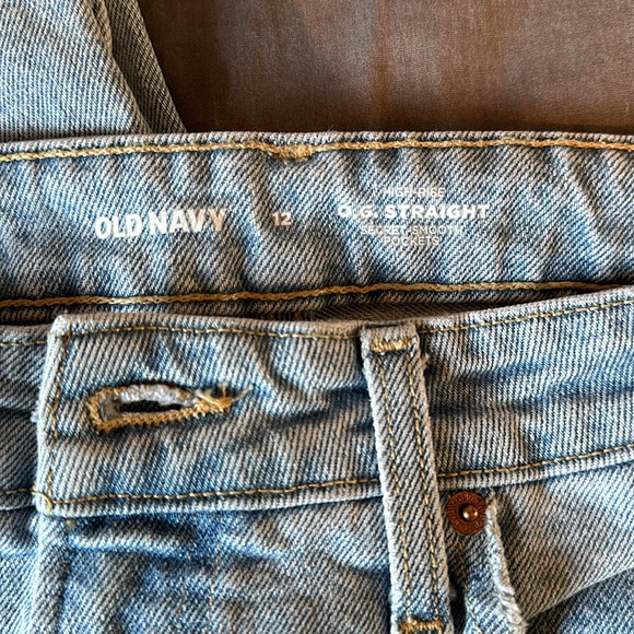 High Rise OG Straight Jeans Old Navy - Picture 4 of 6